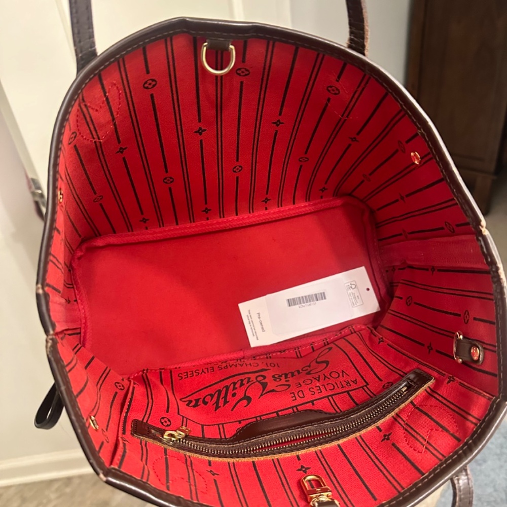 Louis Vuitton Damier Ebene Neverfull PM 100% Authentic - Picture 8 of 9